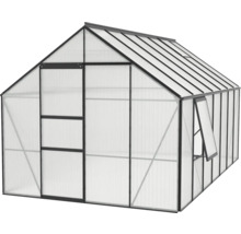 Skleník Vitavia Meridian 1 11500 polykarbonát 4 mm 257x445 cm čierny