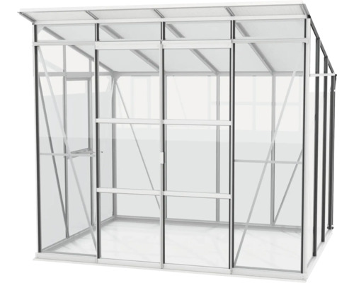 Skleník s posuvnými dverami