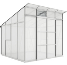 Skleník Vitavia Playa 7600 polykarbonát 6 mm 258x291,6 cm hliník vr. základového rámu