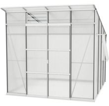 Skleník Vitavia Playa 7600 polykarbonát 6 mm 258x291,6 cm hliník vr. základového rámu
