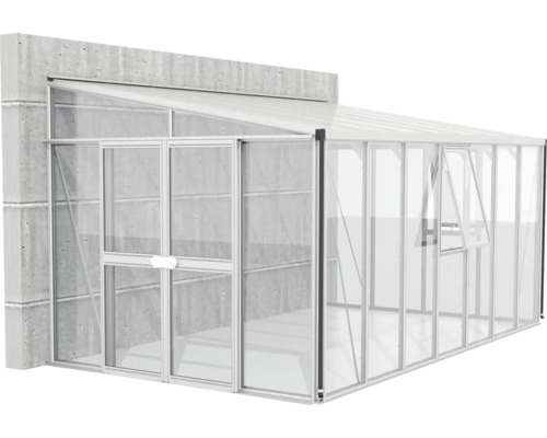 Skleník zo skla a hliníka