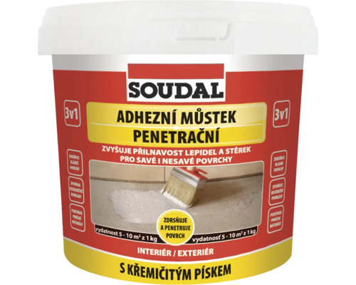 Soudal Adhézny mostík penetračný v vedre pre interiéry a exteriéry