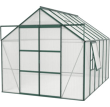 Skleník Vitavia Jupiter 9900 polykarbonát 6 mm 257x383 cm zelený
