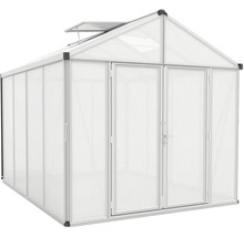 Skleník Vitavia Zeus Comfort 8100 polykarbonát 10 mm 258,4x316,4 cm hliník vr. podlahového rámu