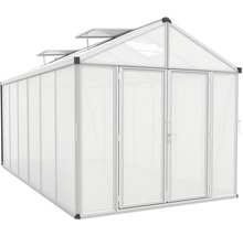 Skleník Vitavia Zeus Comfort 11900 polykarbonát 16 mm 258,4x465,2 cm hliník vr. podlahového rámu