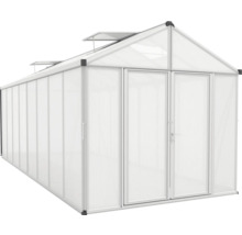 Skleník Vitavia Zeus Comfort 15700 polykarbonát 10 mm 258,4x614 cm hliník vr. podlahového rámu