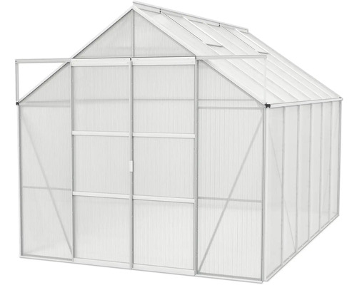 Skleník s otvorenými dverami