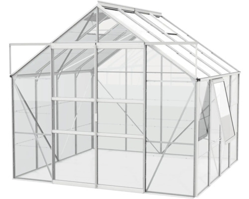 Skleník s rámom a oknami