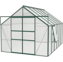 Skleník Vitavia Meridian 2 9900 polykarbonát 6 mm 257x383 cm zelený
