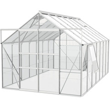 Skleník Vitavia Meridian 2 11500 sklenený 3 mm 257x445 cm hliník