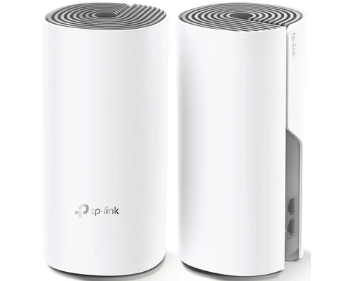 Dva mesh Wi-Fi routery TP-Link na zlepšenie pokrytia siete.