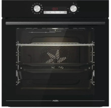 Vstavaná rúra Mora s ovládacími gombíkmi a displejom