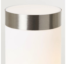 Stĺpové osvetlenie Brilliant Chorus IP44 E27 20 W nerezová oceľ