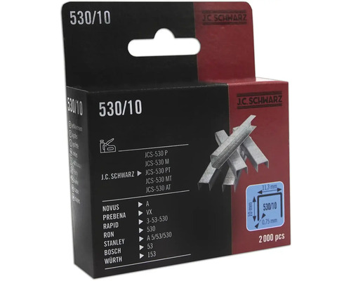 Sponky J.C. Schwarz typ 530/10, 2000 kusov