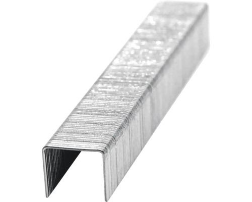 Detail kovových zošívacích svoriek