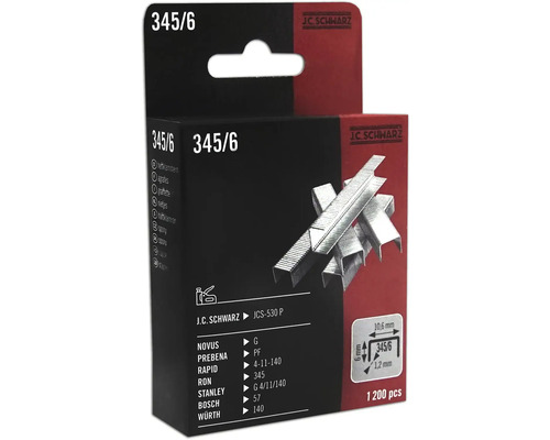 Sponky J.C. Schwarz typ 345/6, 1200 kusov