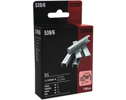 Sponky J.C. Schwarz 539/6, 1200 kusov