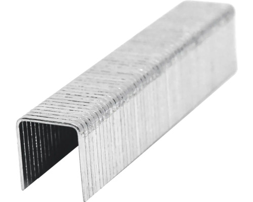 Detail kovových zošívacích sponiek