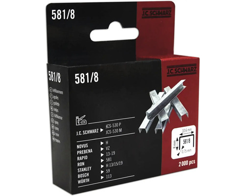 JC Schwarz Sponky typ 581/8, 2000 kusov