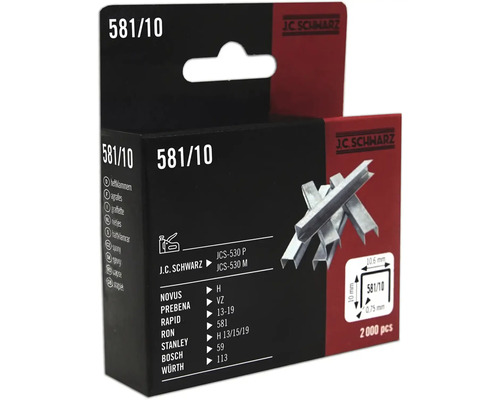 J C Schwarz Sponky typ 581/10, 2000 kusov