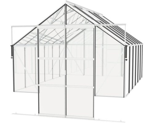 Skleník s otvorenými dverami