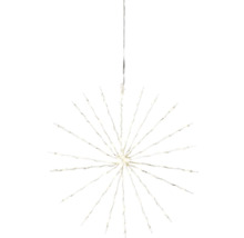 Dekoratívna LED hviezda na zavesenie