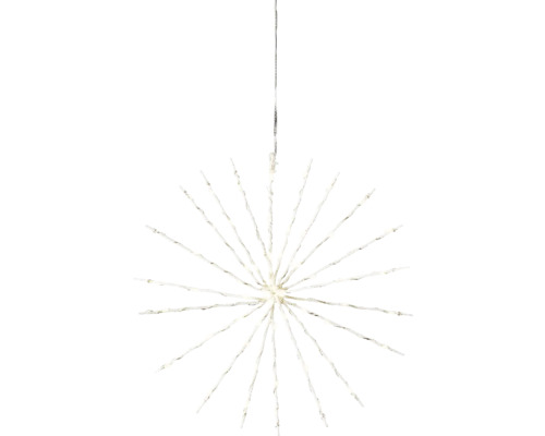 Dekoratívna LED hviezda na zavesenie