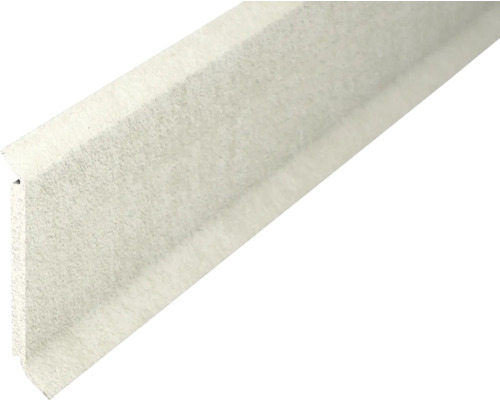 Soklová lišta Cloudy beige betónová béžová 2500 x 60 mm hr. 15 mm Profil z materiálu na báze cementu