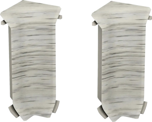 Vnútorné rohy k soklovej lište Cloudy beige 2 ks
