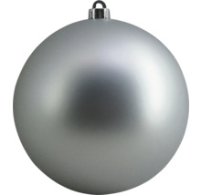 Strieborná vianočná guľa