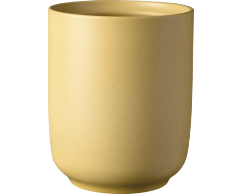 Obal na orchidey Bari Blossom Ø 13 x 15 cm žltý Keramický kvetináč