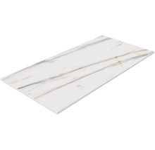 Dlažba Obklad imitácia mramoru LUCCA Bianco Gold mat 60x120 cm