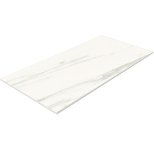 Dlažba Obklad imitácia mramoru LUCCA Bianco sivá čierna mat 60x120 cm