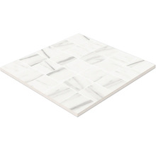 Keramická mozaiková dlaždica so vzhľadom pletiva