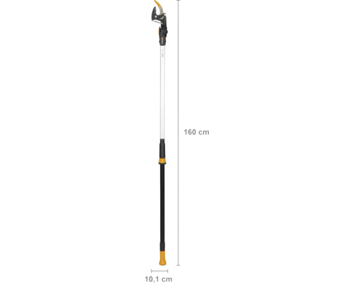 Záhradné nožnice s násadou, dĺžka 160 cm
