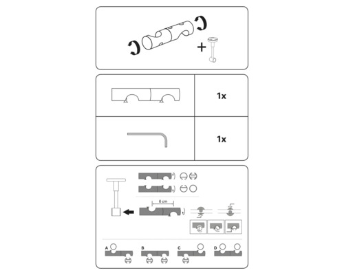 Montážny návod s grafickými znázorneniami