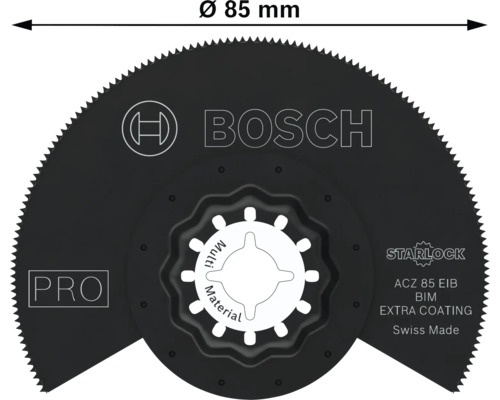Pílový list Bosch s priemerom 85 milimetrov