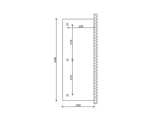 Technický výkres s rozmermi
