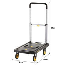 Transportný vozík Stanley s rozmermi 92 x 68 x 41 cm.
