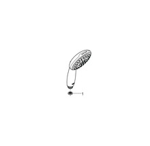 Ručná sprcha GROHE Vitalio Start 210 x 110 mm chróm čierna 27947002