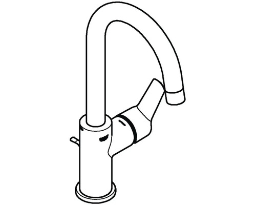 Kuchynská batéria s vysokým výtokom