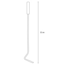 Krbový hák s dĺžkou 52 centimetrov