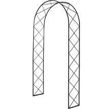 Kovová záhradná bránka s kosoštvorcovým vzorom