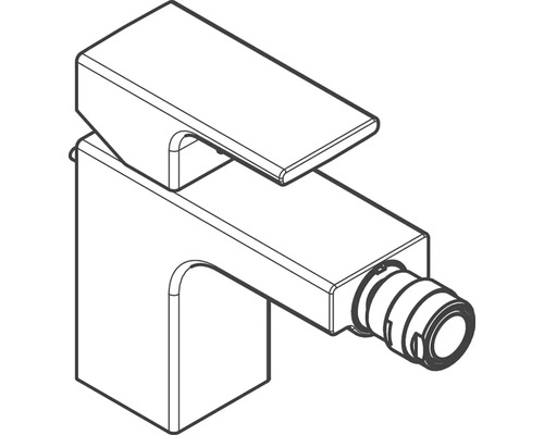 Schematický nákres vodovodnej batérie