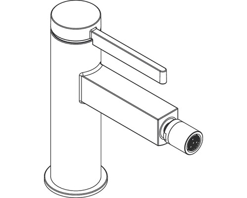 Bidetová batéria na inštaláciu v kúpeľni
