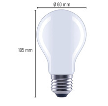 Obrázok žiarovky s výškou 105 mm a šírkou 60 mm