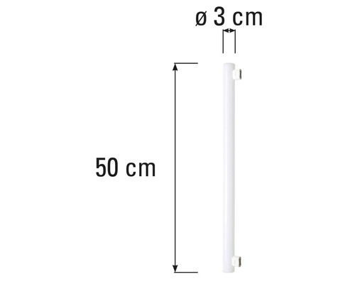 Rozmery radiátora: dĺžka 50 centimetrov a priemer 3 centimetre.