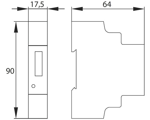 Technický výkres s rozmermi