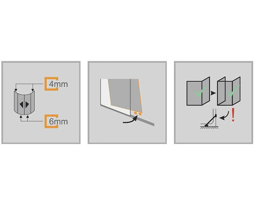 Montážny návod pre sprchovacie kúty