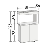 Rozmery akvária so skrinkou